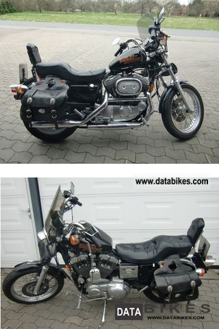 1993 Harley Davidson  Sportster 1200 Evolution XL / 2 Motorcycle Chopper/Cruiser photo