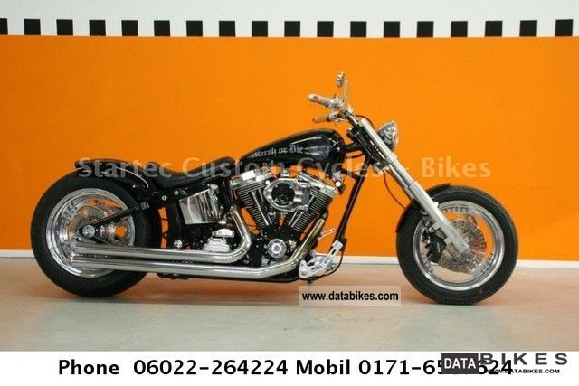 1997 Harley Davidson  HPU Softail Motorcycle Chopper/Cruiser photo