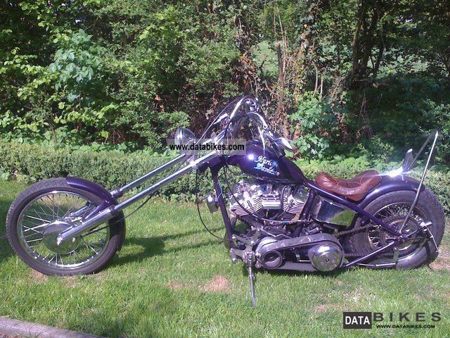 1953 Harley Davidson  Star frame Motorcycle Chopper/Cruiser photo