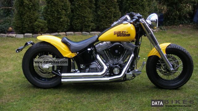 2003 Harley Davidson  FLST custom transformation Motorcycle Chopper/Cruiser photo