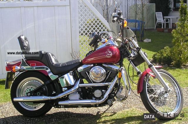 1994 Harley Davidson  Softail Custom FXST Motorcycle Chopper/Cruiser photo