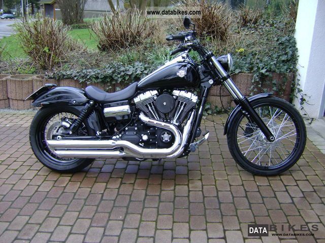 2010 Harley Davidson  FXDWG Dyna Wide Glide model 200 dt! Motorcycle Chopper/Cruiser photo