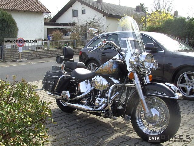 2000 Harley Davidson  Heritage Softail Motorcycle Chopper/Cruiser photo