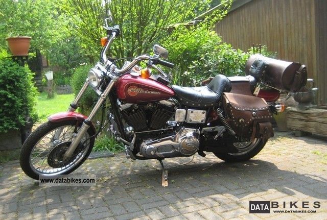 1993 Harley Davidson  dyna wide glide Motorcycle Chopper/Cruiser photo
