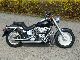 2001 Harley Davidson  FLSTF Fat Boy! black! Motorcycle Chopper/Cruiser photo 1