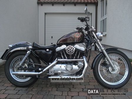 1990 Harley Davidson  Sportster XL / 2 (XLH 883) Motorcycle Chopper/Cruiser photo