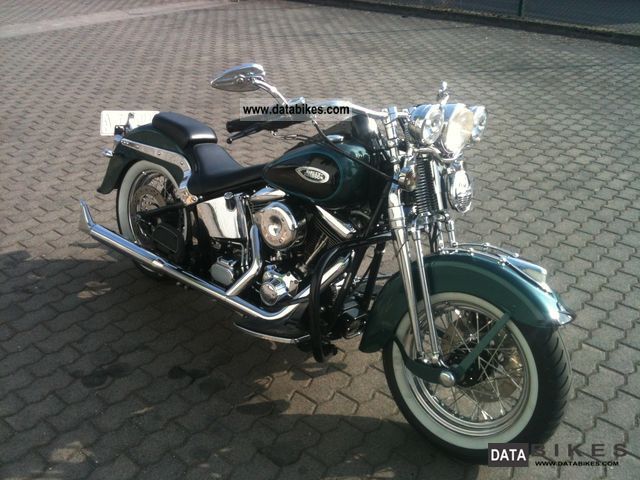 2002 Harley Davidson  Heritage Springer FLSTS Motorcycle Chopper/Cruiser photo