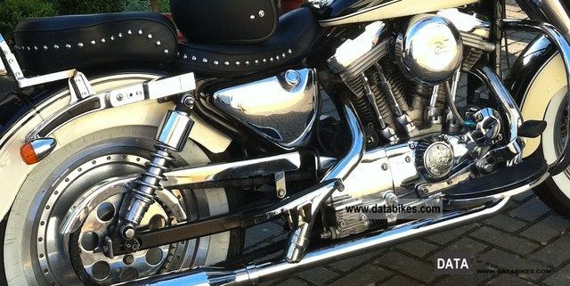 1989 Harley Davidson  Sportster 883 XL Custom Bike Motorcycle Chopper/Cruiser photo