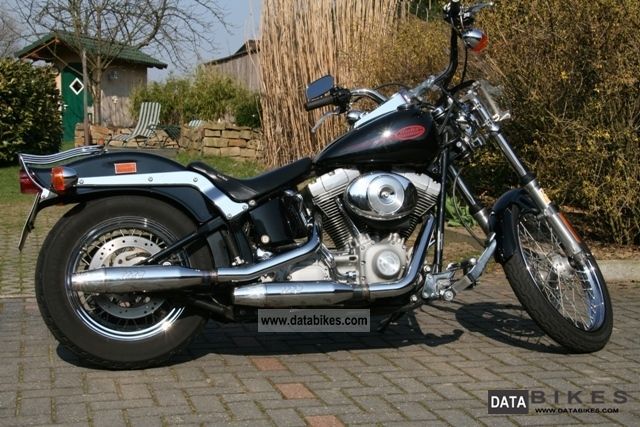 2001 Harley Davidson  Softail Standard Motorcycle Chopper/Cruiser photo