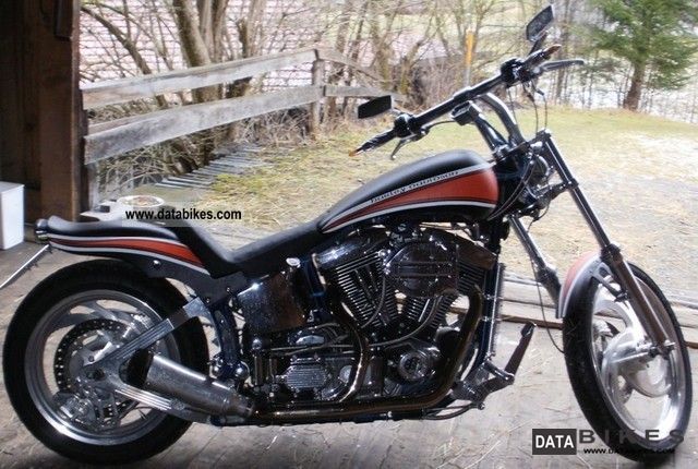 1996 Harley Davidson  FXSTC Motorcycle Chopper/Cruiser photo