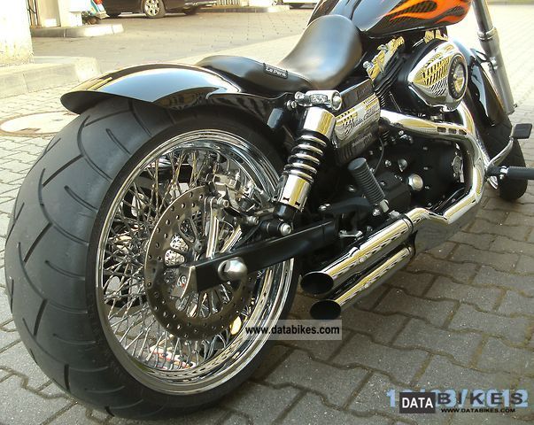 2011 Harley Davidson  Dyna Glide FXDWG Wild Motorcycle Chopper/Cruiser photo