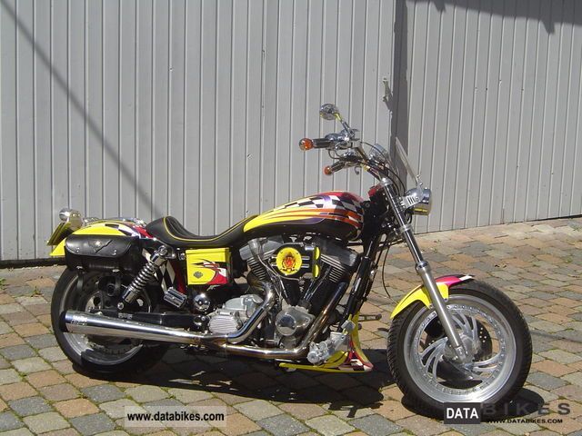 1998 Harley Davidson  Dyna Superglide EVO engine Motorcycle Chopper/Cruiser photo
