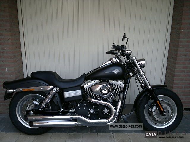 2008 Harley Davidson  -Later Fat Bob with Rush Exhaust and Stage 1 Motorcycle Chopper/Cruiser photo