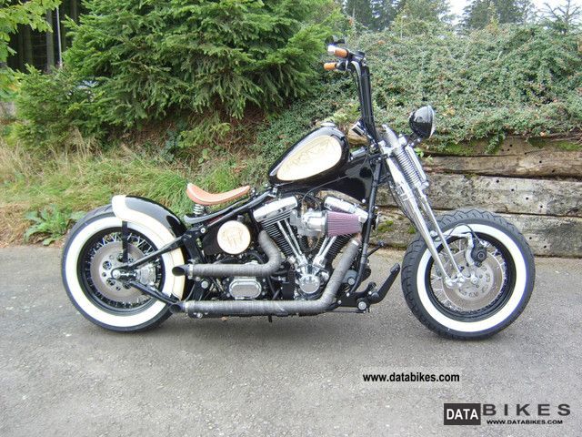 1989 Harley Davidson  FXSTS Springer Softail \ Motorcycle Chopper/Cruiser photo