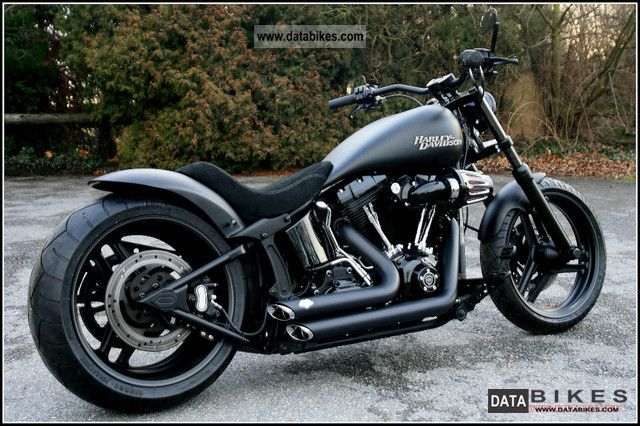 2011 Harley Davidson  Blackline Softail Night Train Motorcycle Chopper/Cruiser photo