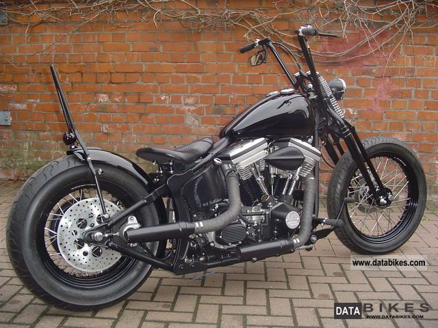 1989 Harley Davidson  FXSTC Bobber Motorcycle Chopper/Cruiser photo