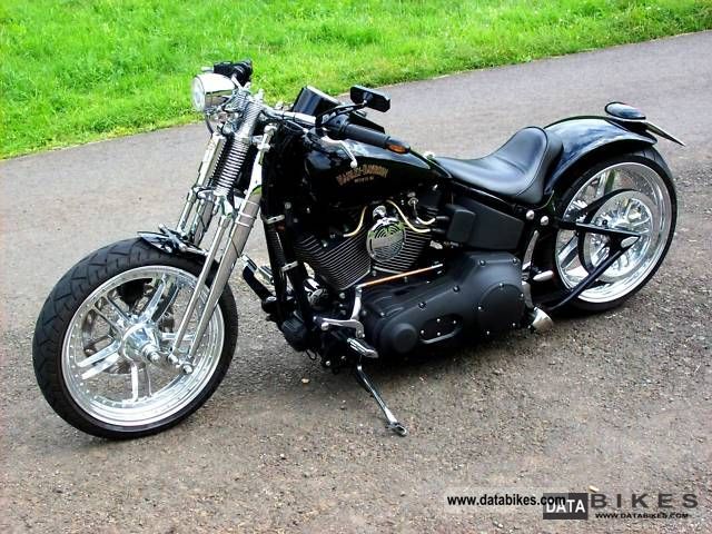 2001 Harley Davidson  Night Train Springer Motorcycle Chopper/Cruiser photo