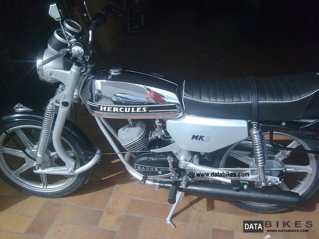 1976 Hercules  MK2 Motorcycle Motor-assisted Bicycle/Small Moped photo