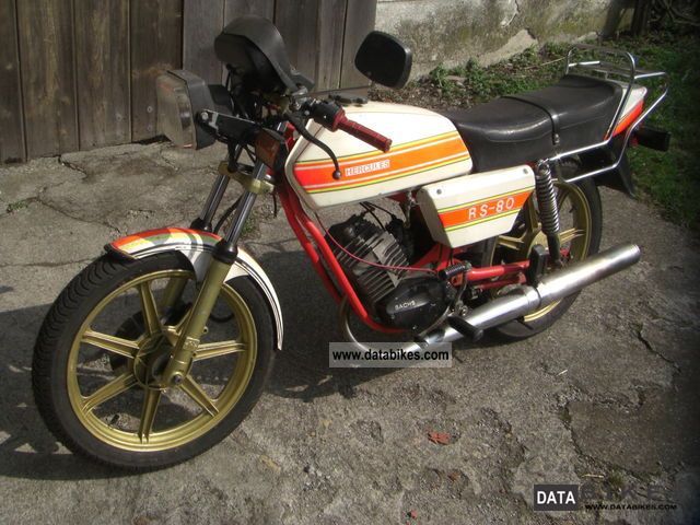 1983 Hercules  RS 80 AC 80 with TÜV and papers! Motorcycle Lightweight Motorcycle/Motorbike photo