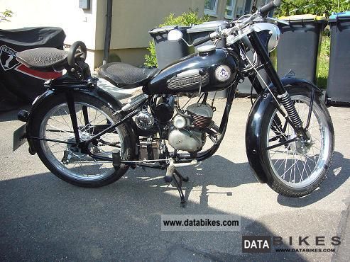 1953 Herkules  316 (original letter, TUV, stainless) Motorcycle Lightweight Motorcycle/Motorbike photo