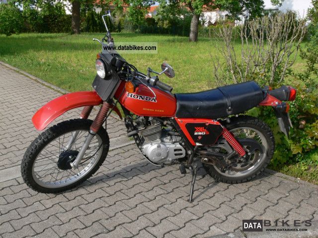 1881 Honda xl250s #5