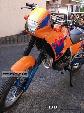 1990 Honda  NX250 Motorcycle Motorcycle photo