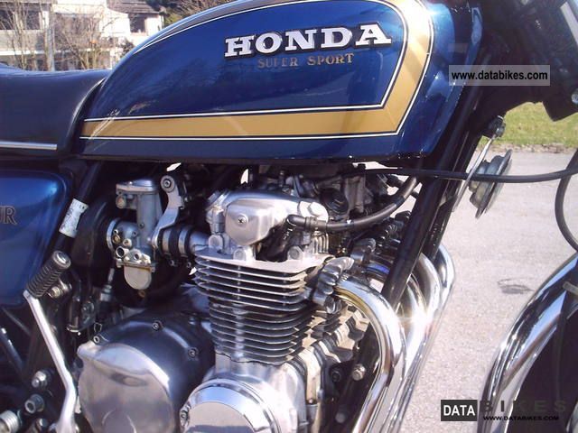 1977 Honda supersport motorcycle #3