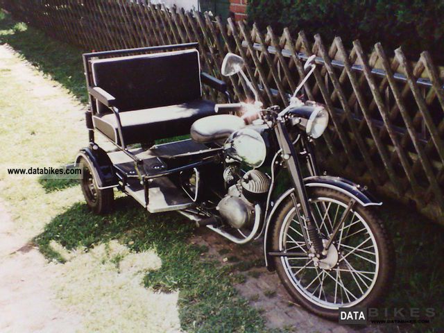 1953 Jawa  CZ-Rickshaw 150 cc Motorcycle Motorcycle photo