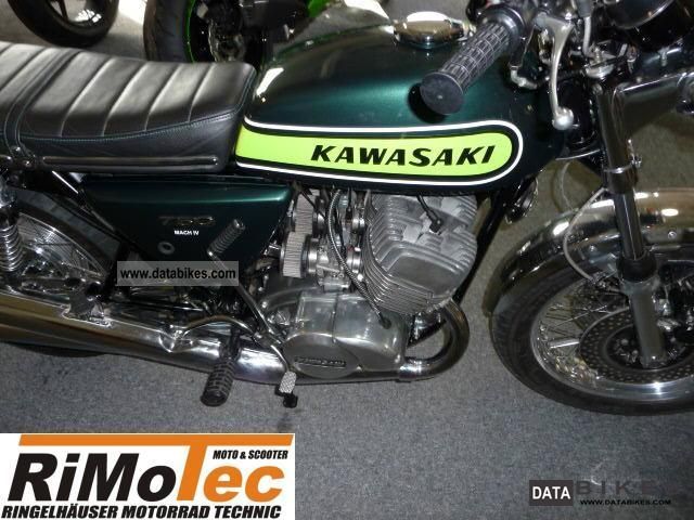 1976 Kawasaki  H2 750 Mach IV Motorcycle Motorcycle photo