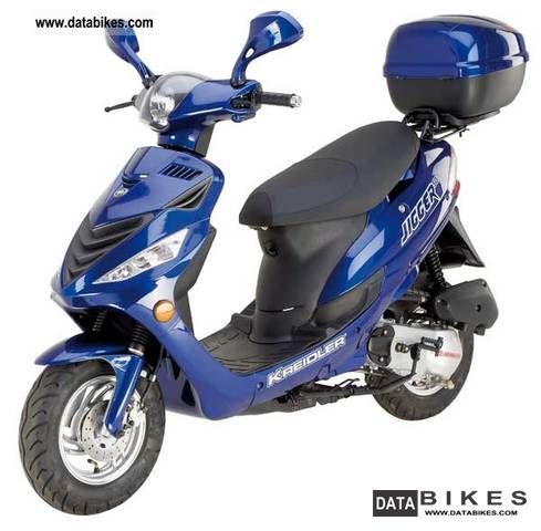2011 Kreidler  Jigger 50 City Blue 50cc 2.6 kw / 3.5 hp sports role Motorcycle Scooter photo