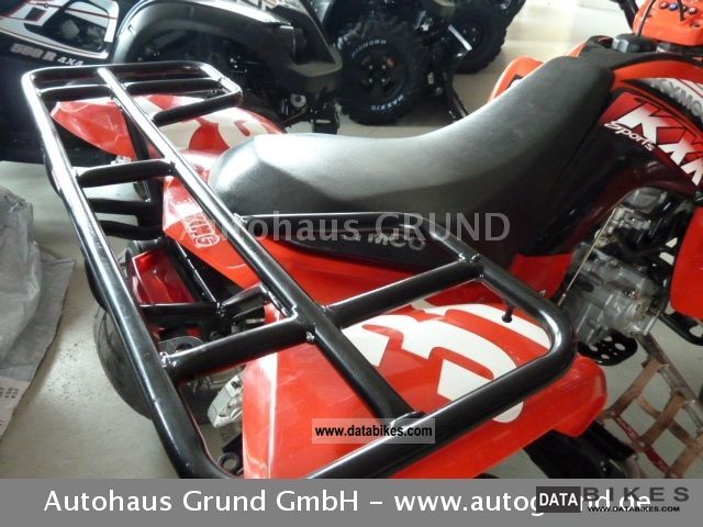 Filet De Protection Orange Pour Barres De Sécurité Kymco KXR 250 - Modèle R1 - Kit 2 Pièces, Renforcé, Capacité 1,8 Tonnes