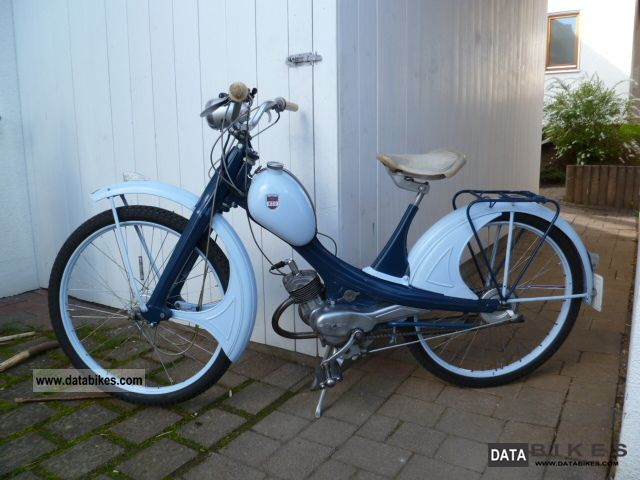 1958 NSU  Quickly Motorcycle Motor-assisted Bicycle/Small Moped photo