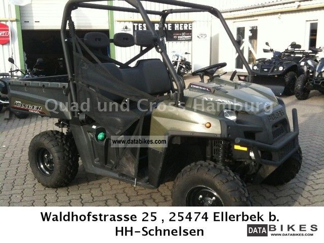 2011 Polaris  Ranger Diesel LOF Motorcycle Quad photo