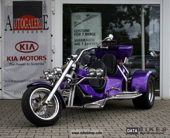 2009 Rewaco  FX4 GT 1.8L boxer 4-speed, metallic, top box, etc. Motorcycle Trike photo