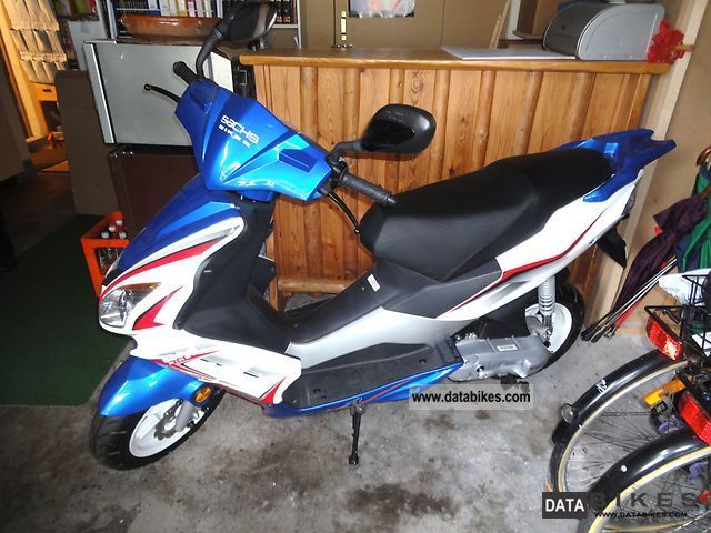 2011 Sachs  Speedjet R 50/blau/weiß Motorcycle Motor-assisted Bicycle/Small Moped photo