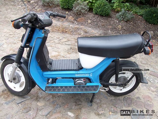 1990 Simson  SR50 Motorcycle Motor-assisted Bicycle/Small Moped photo