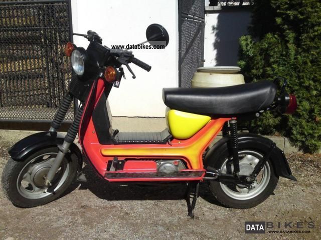 1984 Simson  SR 4-SPEED 50 ° ° ° papers Motorcycle Motor-assisted Bicycle/Small Moped photo