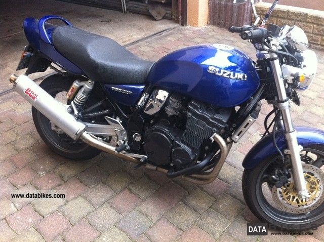 2001 Suzuki  GSX 750 Motorcycle Naked Bike photo