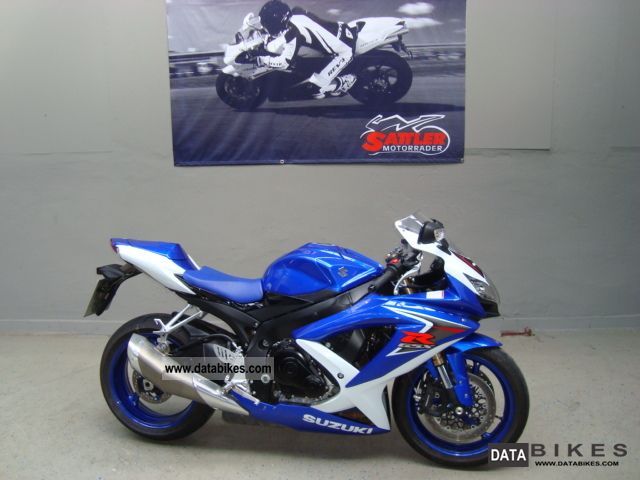 2008 Suzuki  GSX-R 600 K8 Motorcycle Sports/Super Sports Bike photo