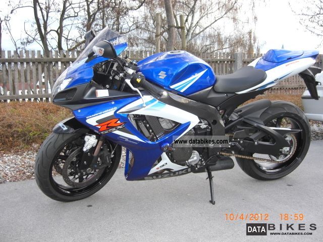 2007 Suzuki  Gsx750 R K6 Motorcycle Sports/Super Sports Bike photo