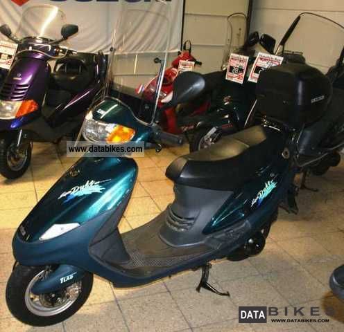 1999 SYM  Super Duke 125, TOP-disc case + Motorcycle Scooter photo