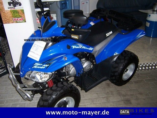 2008 SYM  Track runner 200 Motorcycle Quad photo