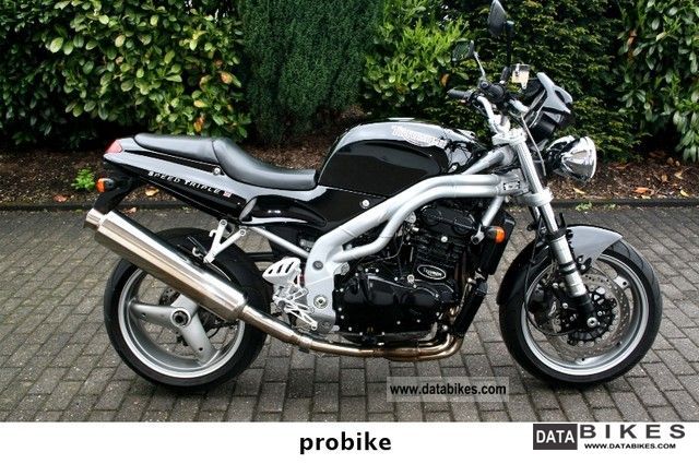 2000 Triumph  Speed ​​Triple 955i + + + + + + TOP-state Motorcycle Motorcycle photo