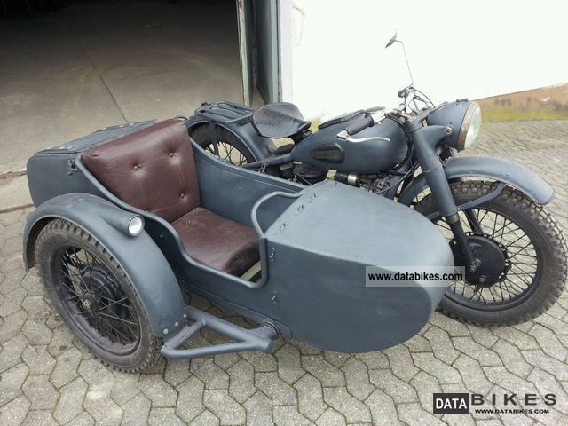 1957 Ural  M 72 Motorcycle Combination/Sidecar photo