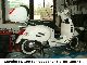 2011 Vespa  GTS 125 white, with white wall tires + accessories Motorcycle Scooter photo 3