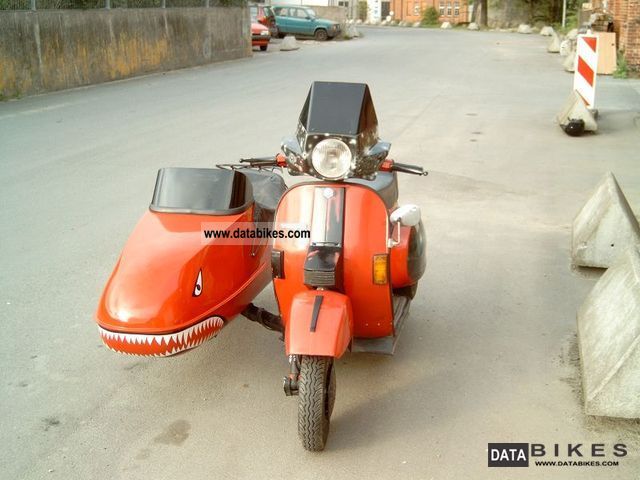 1986 Vespa  Team Motorcycle Combination/Sidecar photo