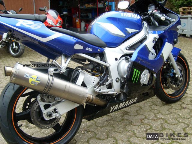 2001 Yamaha  YZF-R6 R6 Motorcycle Sports/Super Sports Bike photo