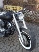 2003 Yamaha  XVS 650 FAT bobber TAG Black & White + SOUND? Motorcycle Chopper/Cruiser photo 3