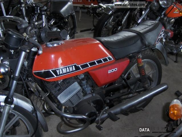 Yamaha  RD 200 1978 Vintage, Classic and Old Bikes photo