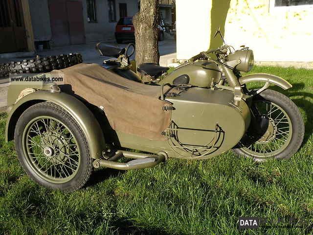 1949 Other  MB 750 Motorcycle Combination/Sidecar photo